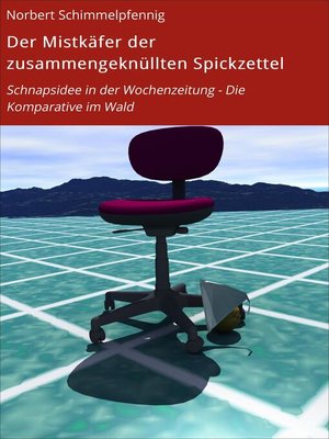 cover image of Der Mistkäfer der zusammengeknüllten Spickzettel